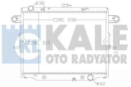 Теплообменник KALE OTO RADYATÖR 342175