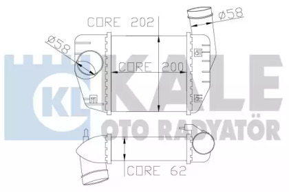 Теплообменник KALE OTO RADYATÖR 342200