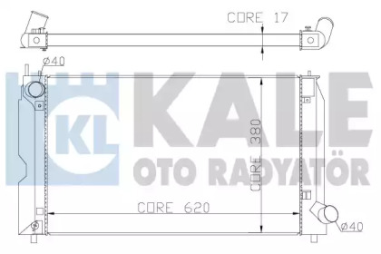 Теплообменник KALE OTO RADYATÖR 342205