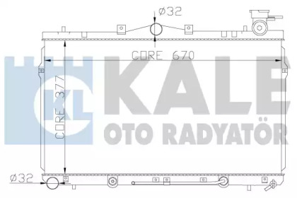 Теплообменник KALE OTO RADYATÖR 342310