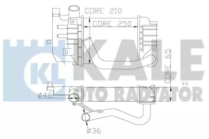 Теплообменник KALE OTO RADYATÖR 342370