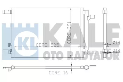 Конденсатор KALE OTO RADYATÖR 342405