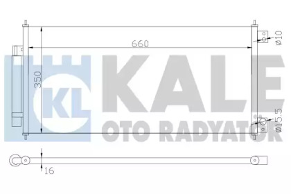 Конденсатор KALE OTO RADYATÖR 342955