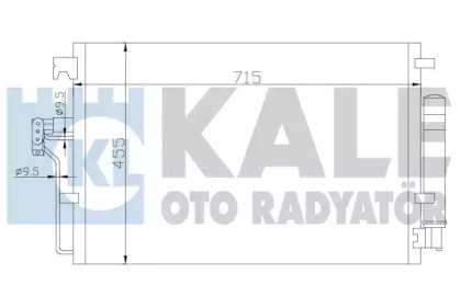 Конденсатор KALE OTO RADYATÖR 343025