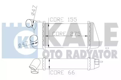 Теплообменник KALE OTO RADYATÖR 344100