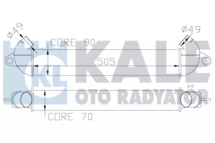 Теплообменник KALE OTO RADYATÖR 346300