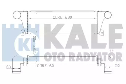 Теплообменник KALE OTO RADYATÖR 347100