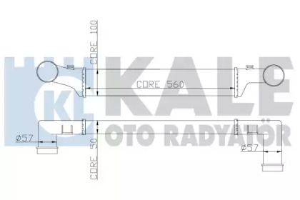 Теплообменник KALE OTO RADYATÖR 347400