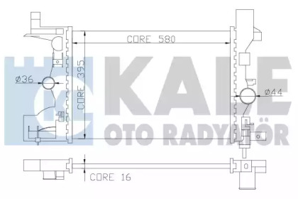 Теплообменник KALE OTO RADYATÖR 349200