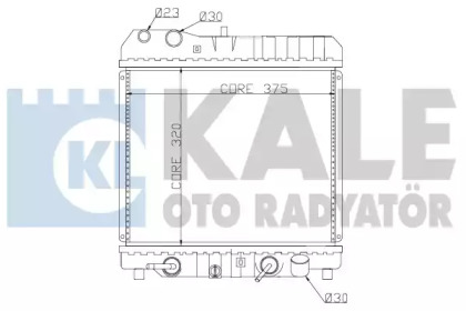 Теплообменник KALE OTO RADYATÖR 350000