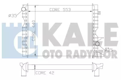 Теплообменник KALE OTO RADYATÖR 350600