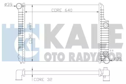 Теплообменник KALE OTO RADYATÖR 352000