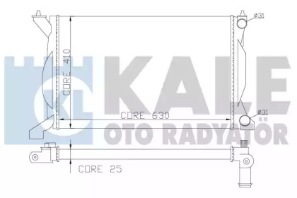 Теплообменник KALE OTO RADYATÖR 353700