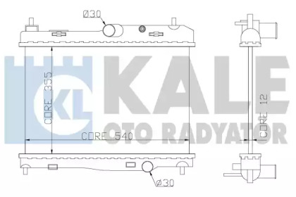 Теплообменник KALE OTO RADYATÖR 356100