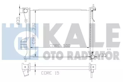 Теплообменник KALE OTO RADYATÖR 358500