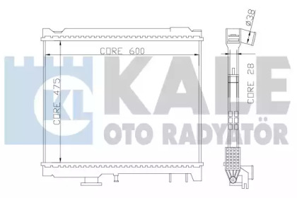 Теплообменник KALE OTO RADYATÖR 358700