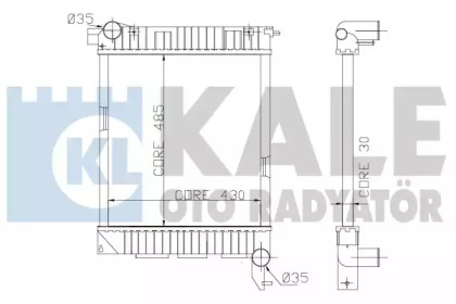 Теплообменник KALE OTO RADYATÖR 359400