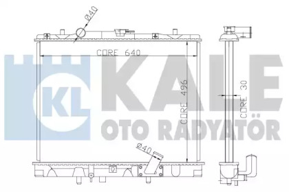 Теплообменник KALE OTO RADYATÖR 362400