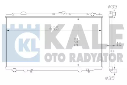 Теплообменник KALE OTO RADYATÖR 363100