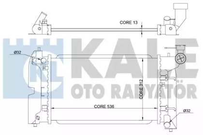 Теплообменник KALE OTO RADYATÖR 366200