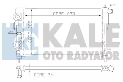 Теплообменник KALE OTO RADYATÖR 368100