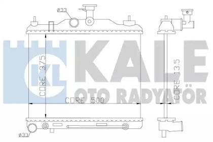 Теплообменник KALE OTO RADYATÖR 369600