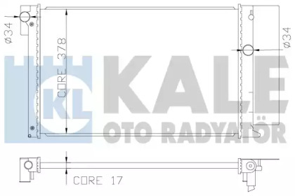 Теплообменник KALE OTO RADYATÖR 371900