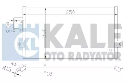 Конденсатор KALE OTO RADYATÖR 379700