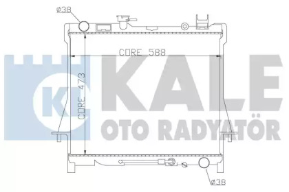 Теплообменник KALE OTO RADYATÖR 384300