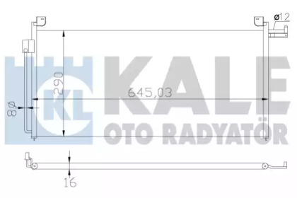 Конденсатор KALE OTO RADYATÖR 387700