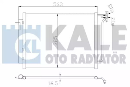 Конденсатор KALE OTO RADYATÖR 390900