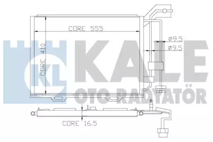 Конденсатор KALE OTO RADYATÖR 393000