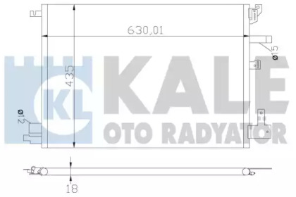 Конденсатор KALE OTO RADYATÖR 394200