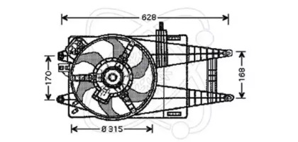 Вентилятор ELECTRO AUTO 32VF006