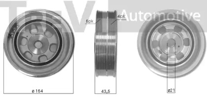 Ременный шкив TREVI AUTOMOTIVE PC1294