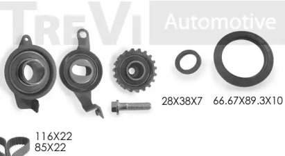 Ременный комплект TREVI AUTOMOTIVE KD1041S