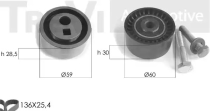 Ременный комплект TREVI AUTOMOTIVE KD1046