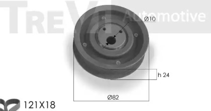 Ременный комплект TREVI AUTOMOTIVE KD1111