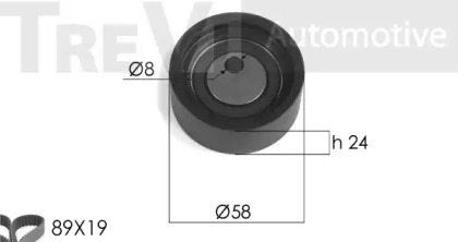 Ременный комплект TREVI AUTOMOTIVE KD1137