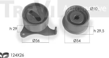 Ременный комплект TREVI AUTOMOTIVE KD1139