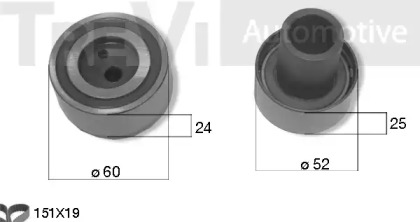 Ременный комплект TREVI AUTOMOTIVE KD1155