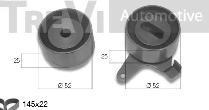 Ременный комплект TREVI AUTOMOTIVE KD1166