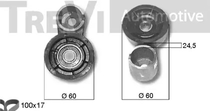 Ременный комплект TREVI AUTOMOTIVE KD1188