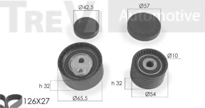 Ременный комплект TREVI AUTOMOTIVE KD1214