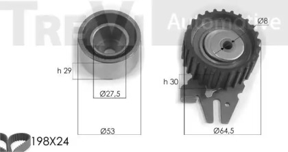 Ременный комплект TREVI AUTOMOTIVE KD1251