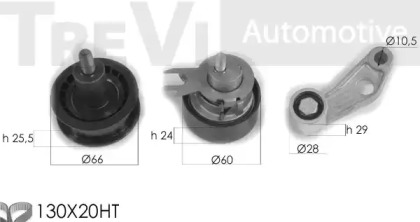 Ременный комплект TREVI AUTOMOTIVE KD1256