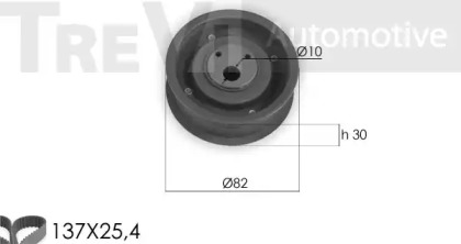 Ременный комплект TREVI AUTOMOTIVE KD1265