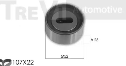 Ременный комплект TREVI AUTOMOTIVE KD1308