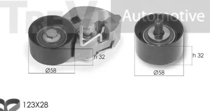 Ременный комплект TREVI AUTOMOTIVE KD1316