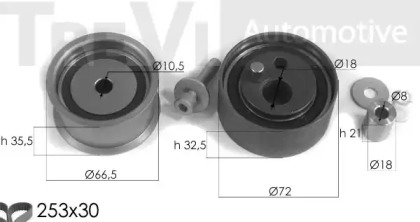 Ременный комплект TREVI AUTOMOTIVE KD1326